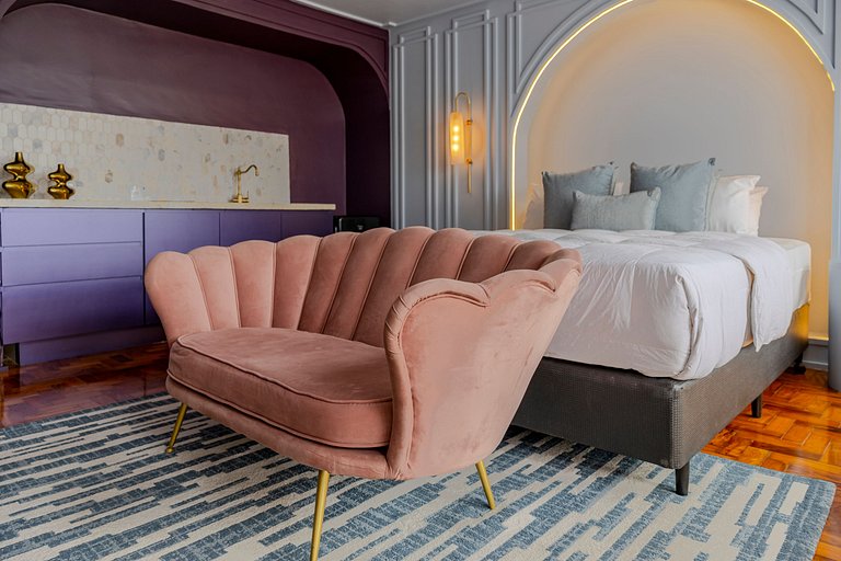 Manhattan SampaSpa | Banheira + Vista incrível