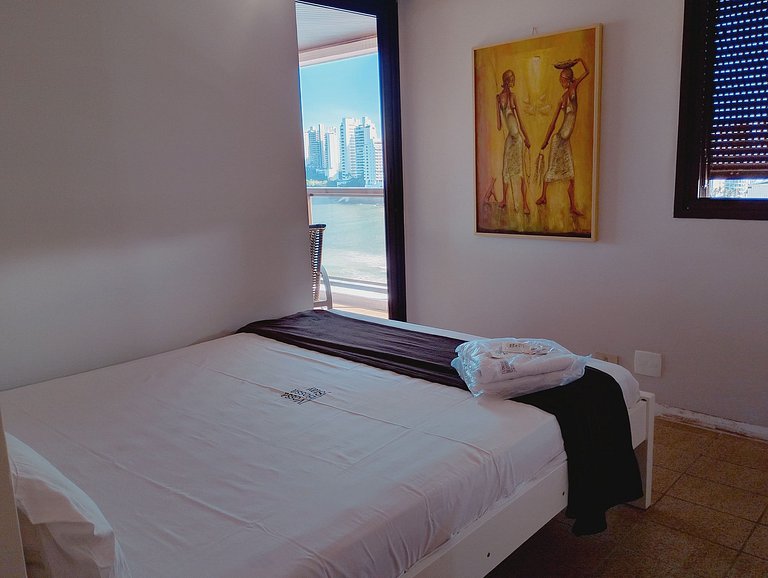 Guarujá Oceanfront | 3BR + Sea View Balcony