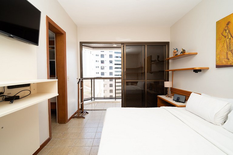 Guarujá Oceanfront | 3BR + Sea View Balcony