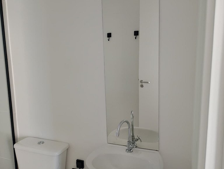 Modern Studio w/ Balcony in Alto da Boa Vista