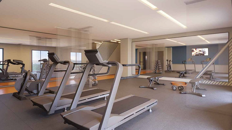 Modern Studio w/ Balcony in Alto da Boa Vista