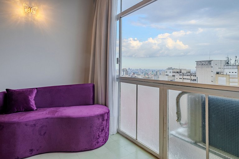 Copan Garden: Studio Verde no 24º Andar