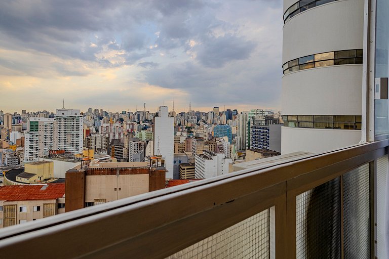 Copan Garden: Studio Verde no 24º Andar