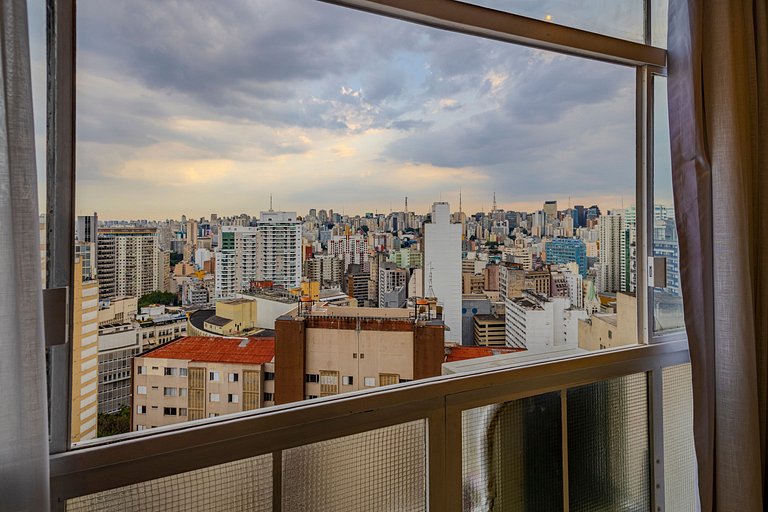 Copan Garden: Studio Verde no 24º Andar