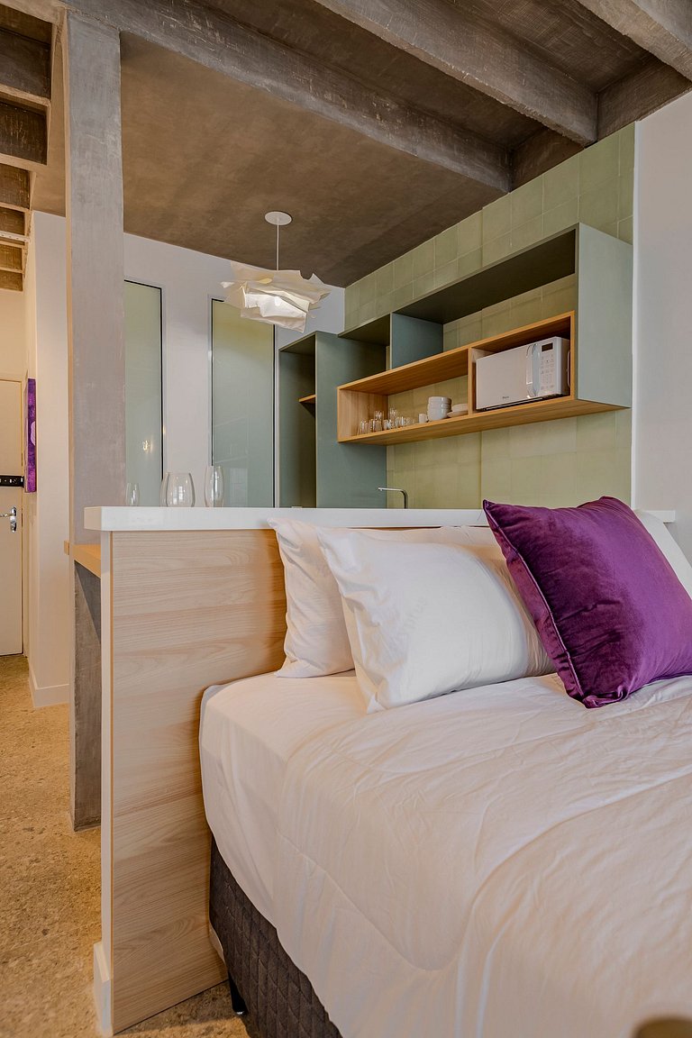 Copan Garden: Studio Verde no 24º Andar