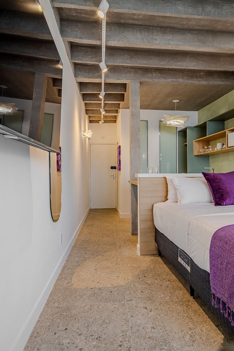 Copan Garden: Studio Verde no 24º Andar