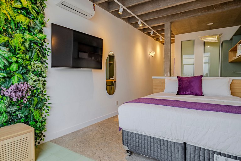 Copan Garden: Studio Verde no 24º Andar