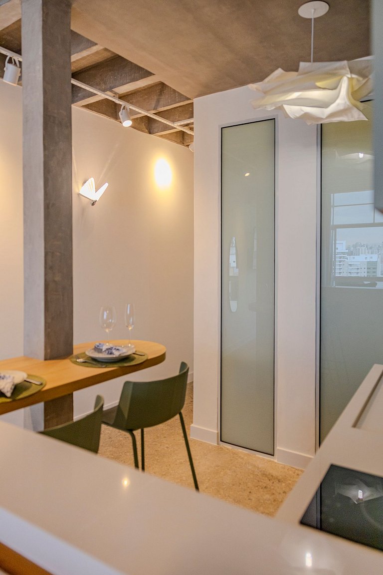 Copan Garden: Studio Verde no 24º Andar