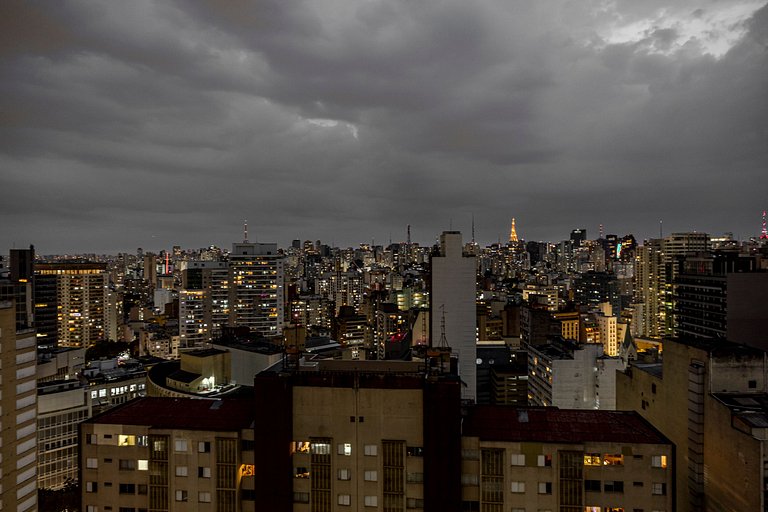 Copan Garden: Studio Verde no 24º Andar