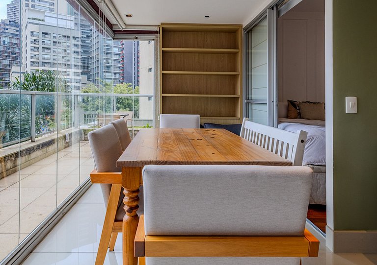 Charming Vila Madalena • 2 bedrooms • Balcony