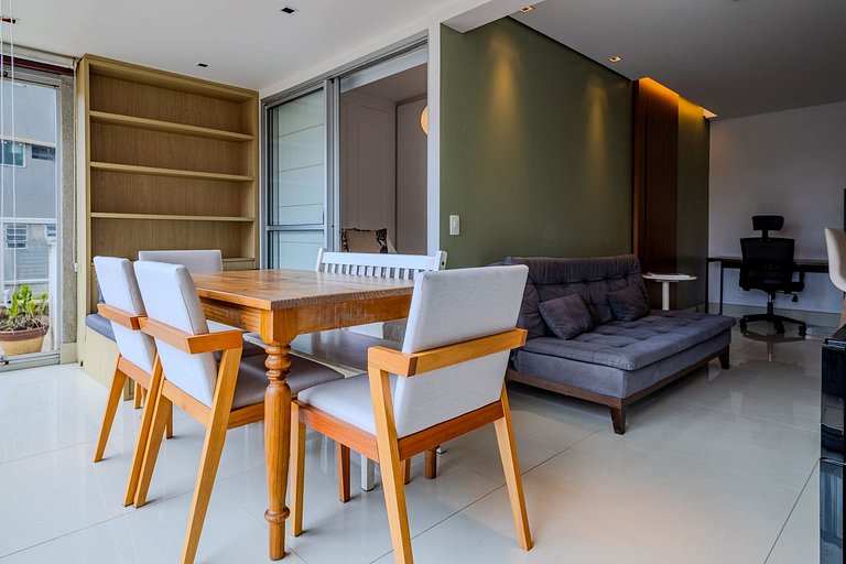 Charming Vila Madalena • 2 bedrooms • Balcony