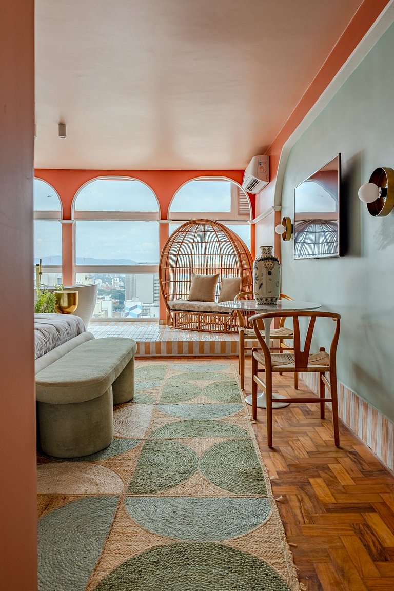 Apartamento com Banheira no Sampa Sky | Vossa Bossa