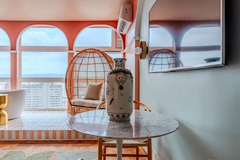 Apartamento com Banheira no Sampa Sky | Vossa Bossa