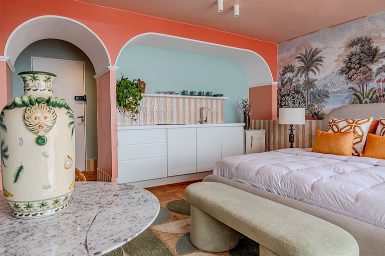 Apartamento com Banheira no Sampa Sky | Vossa Bossa