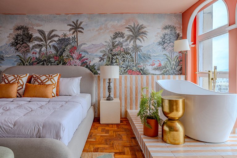 Apartamento com Banheira no Sampa Sky | Vossa Bossa