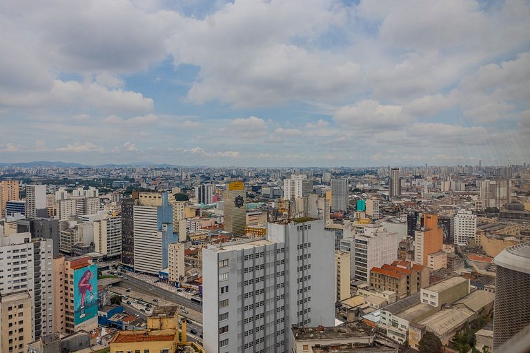 Apartamento com Banheira no Sampa Sky | Vossa Bossa