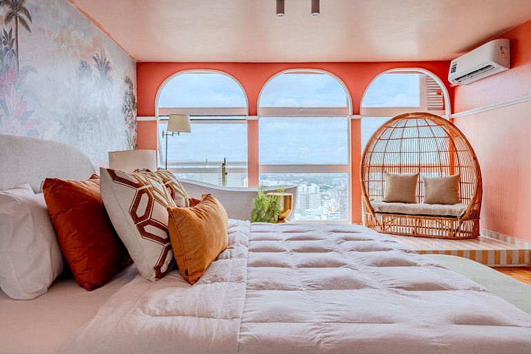 Apartamento com Banheira no Sampa Sky | Vossa Bossa