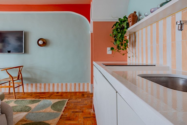 Apartamento com Banheira no Sampa Sky | Vossa Bossa