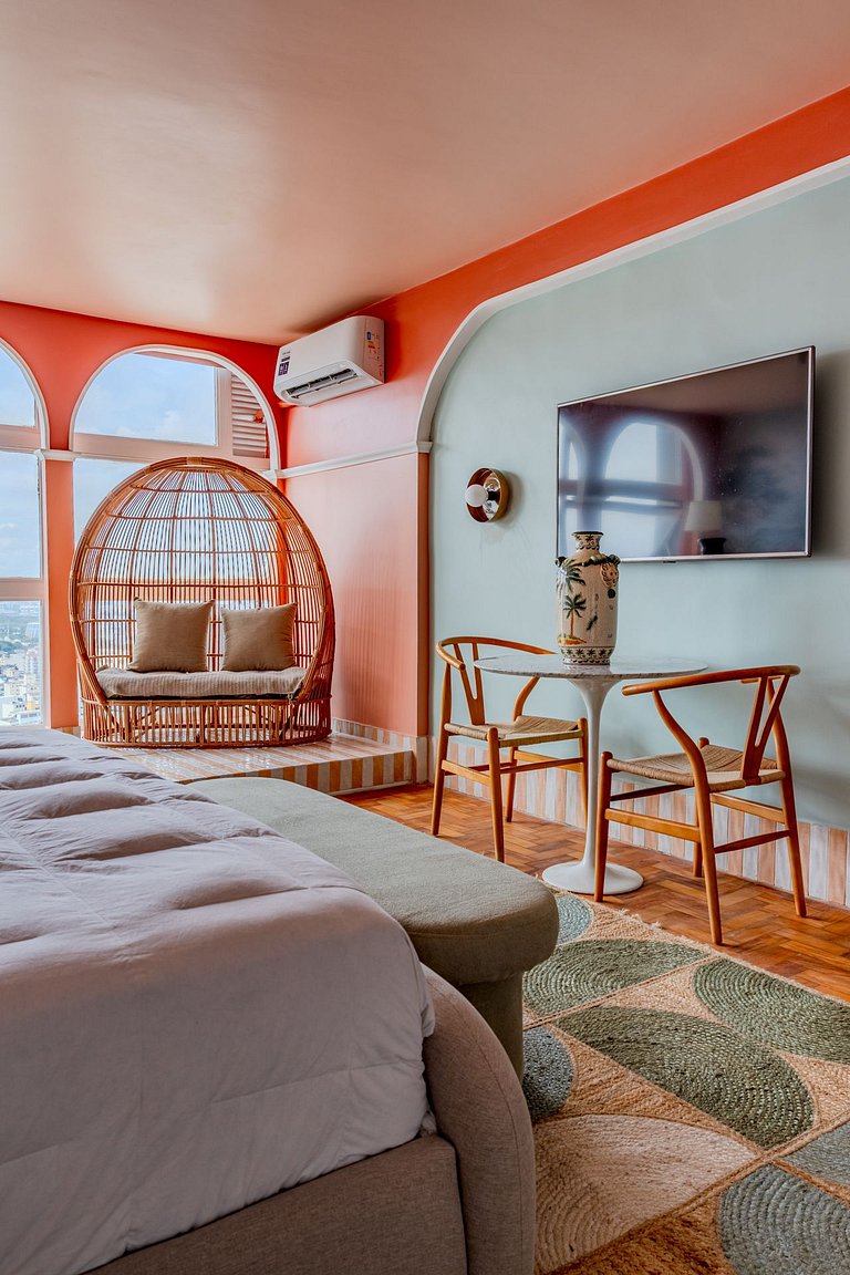 Apartamento com Banheira no Sampa Sky | Vossa Bossa