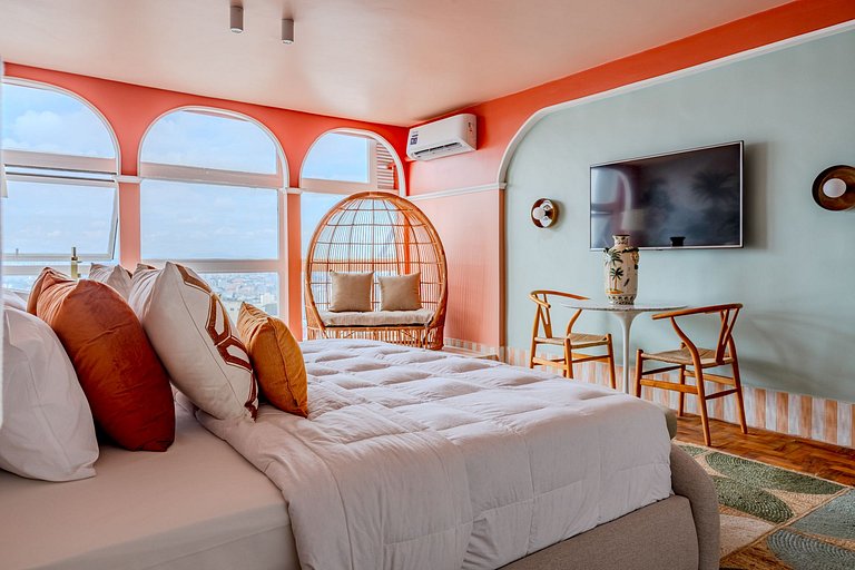 Apartamento com Banheira no Sampa Sky | Vossa Bossa