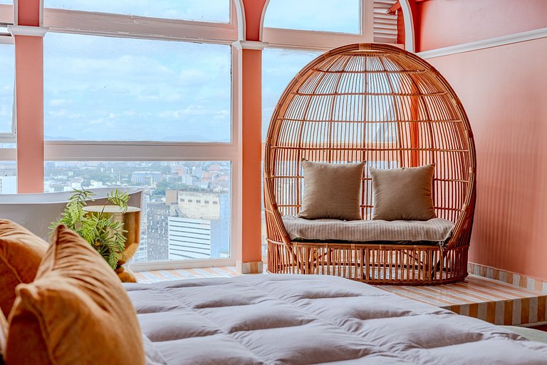 Apartamento com Banheira no Sampa Sky | Vossa Bossa