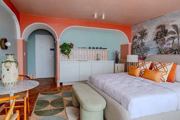 Apartamento com Banheira no Sampa Sky | Vossa Bossa