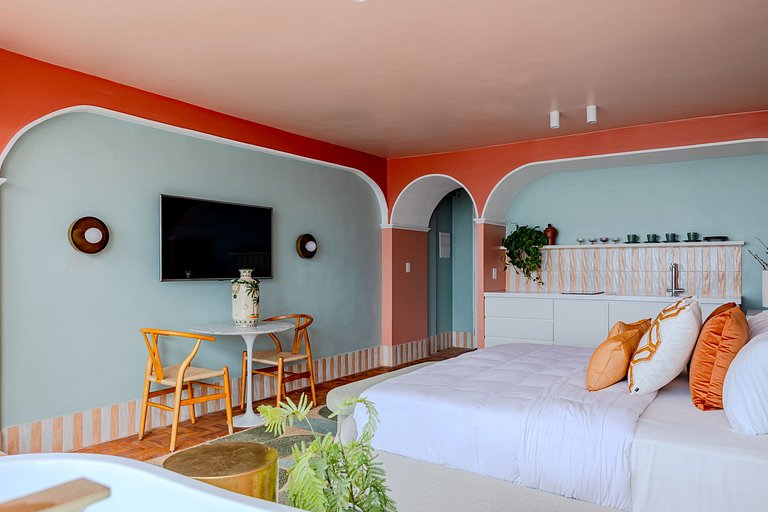 Apartamento com Banheira no Sampa Sky | Vossa Bossa