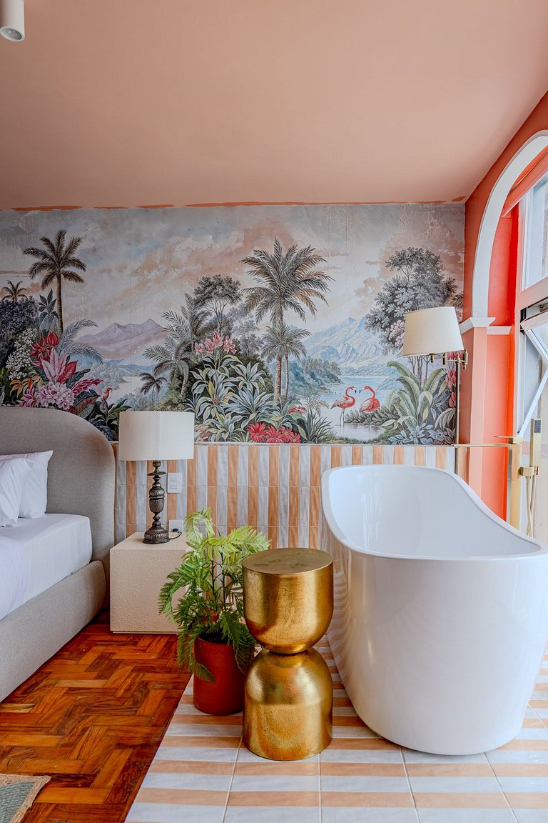 Apartamento com Banheira no Sampa Sky | Vossa Bossa
