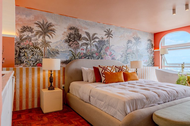 Apartamento com Banheira no Sampa Sky | Vossa Bossa