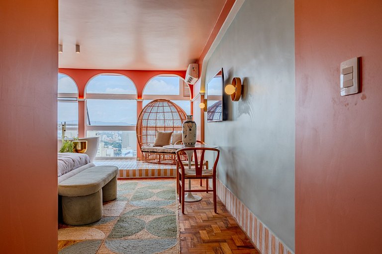 Coral Sunset SampaSpa | Vista 37º Andar