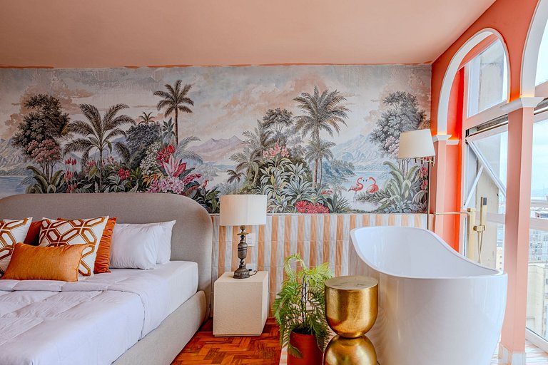 Apartamento com Banheira no Sampa Sky | Vossa Bossa