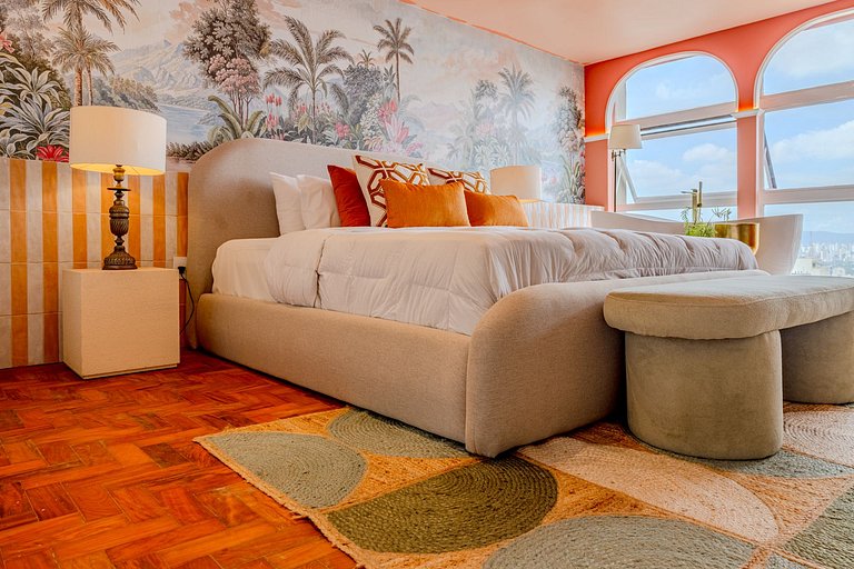 Apartamento com Banheira no Sampa Sky | Vossa Bossa
