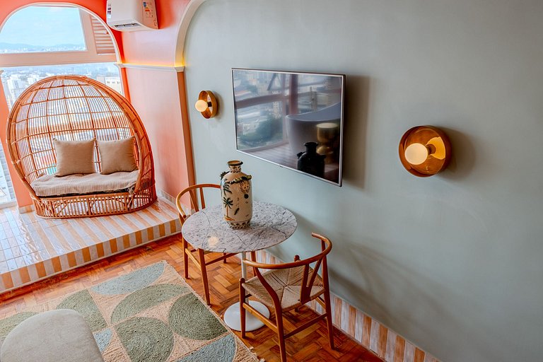 Apartamento com Banheira no Sampa Sky | Vossa Bossa