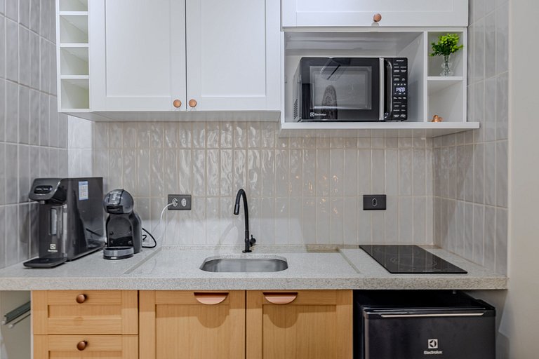 Copan Icônico | Studio Boho c/ Ar e Conforto