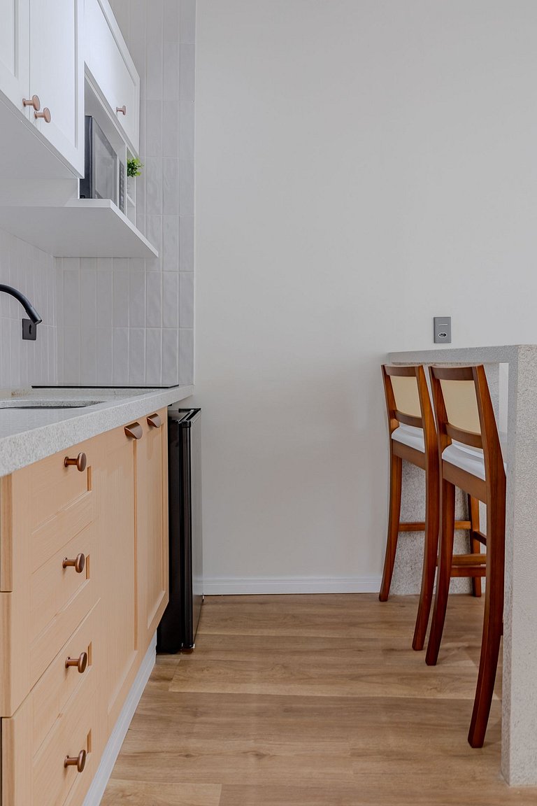 Copan Icônico | Studio Boho c/ Ar e Conforto