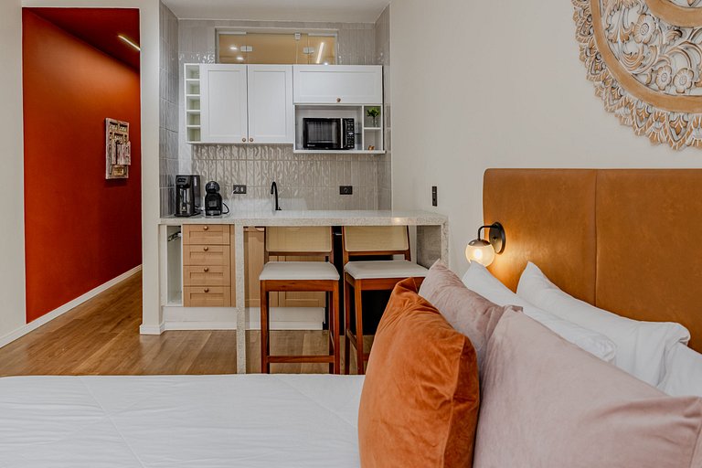 Copan Icônico | Studio Boho c/ Ar e Conforto