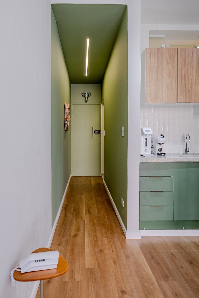 Copan Icônico | Studio Minimal c/ Ar e Conforto