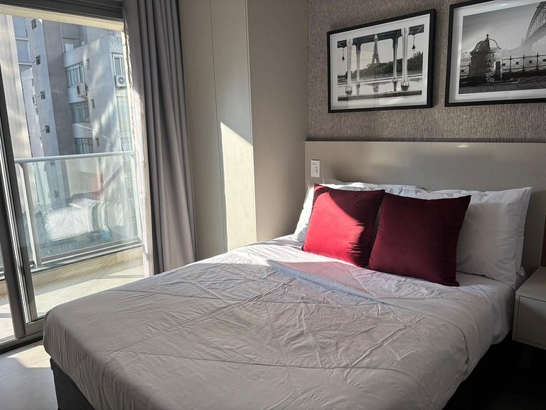 Studio at bela cintra | Wi-fi | pool | AC