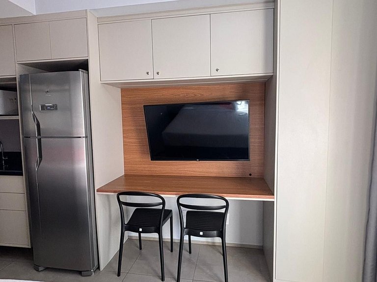 Studio at bela cintra | Wi-fi | pool | AC