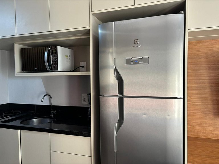 Studio na Bela Cintra | AC | Wi-Fi | Piscina