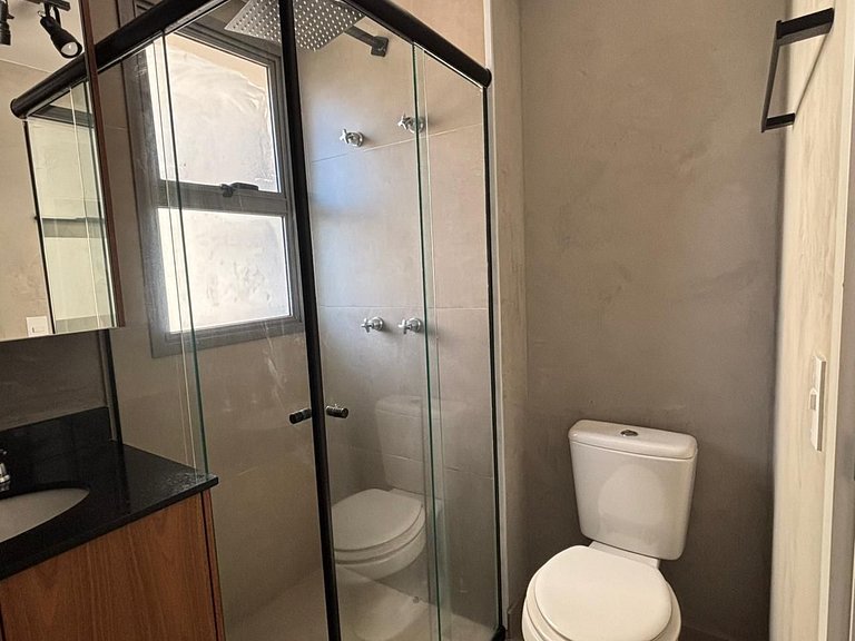 Studio na Bela Cintra | AC | Wi-Fi | Piscina