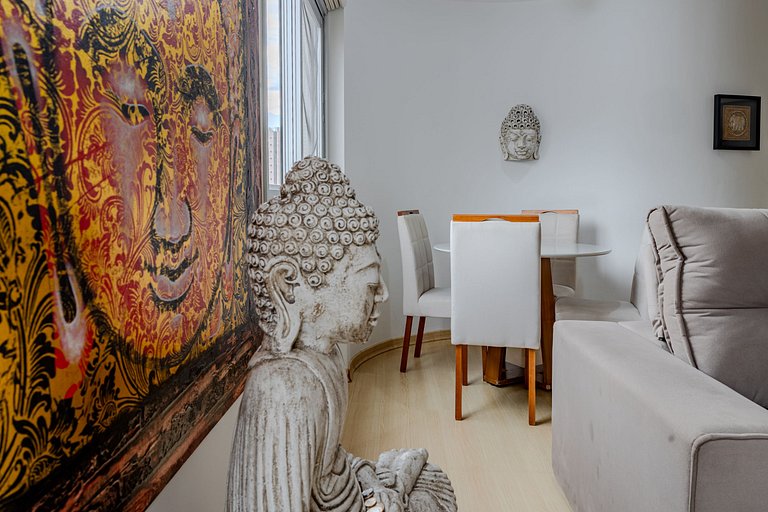 Bright & spacious 1BR on Frei Caneca