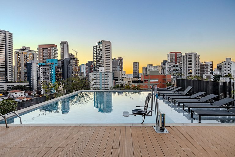 Studio Triptyque a 100m do Metrô + Piscina