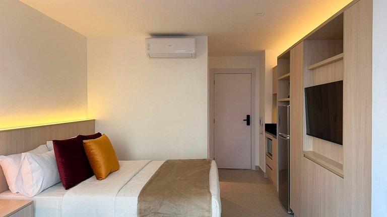 Studio in Jardins | AC | Wi-Fi | Pool