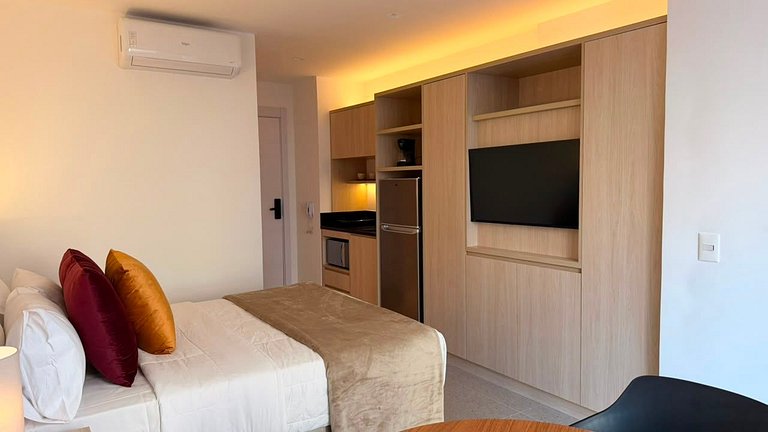Studio nos Jardins | AC | Wi-fi | Piscina