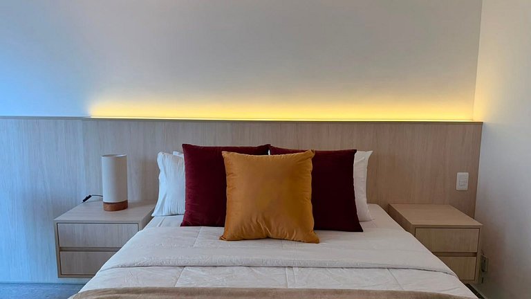 Studio nos Jardins | AC | Wi-fi | Piscina