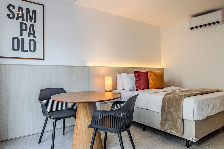 Studio nos Jardins | AC | Wi-fi | Piscina