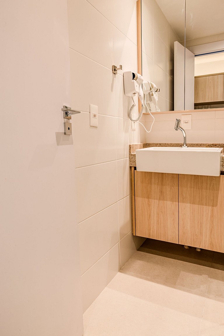Studio in Jardins | AC | Wi-Fi | Pool