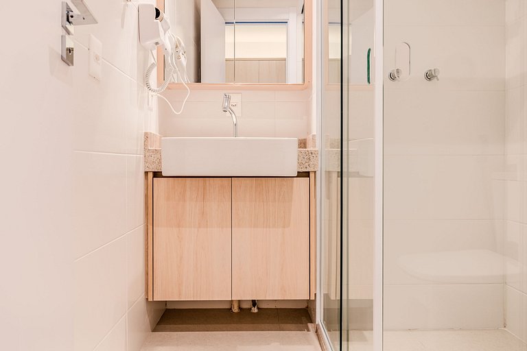 Studio in Jardins | AC | Wi-Fi | Pool
