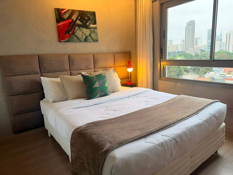 Studio ao lado do Le Cordon Bleu | Vila Madalena